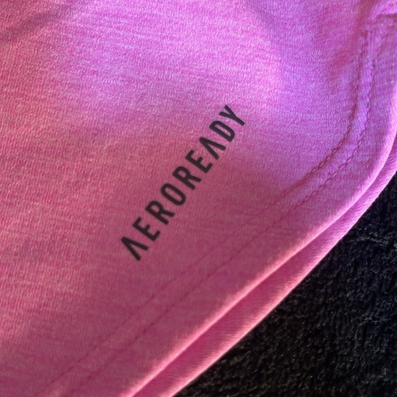 Adidas Aeroready Racer Back Logo Tank Top. Size Large EUC - Picture 6 of 6